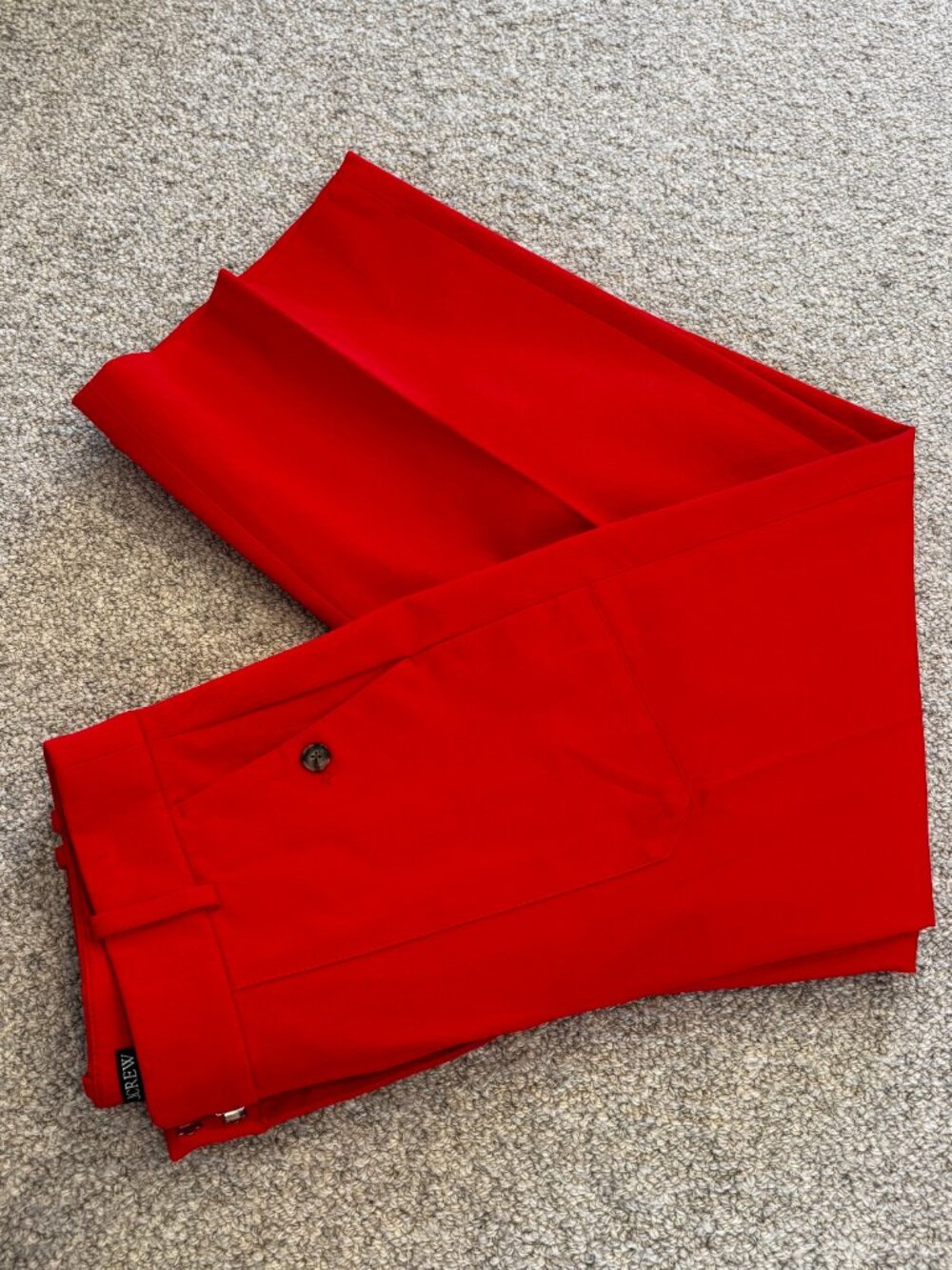 J. Crew "Sydney" Wide Leg Red Pants | Size 8 | NWOT - Picture 3 of 13